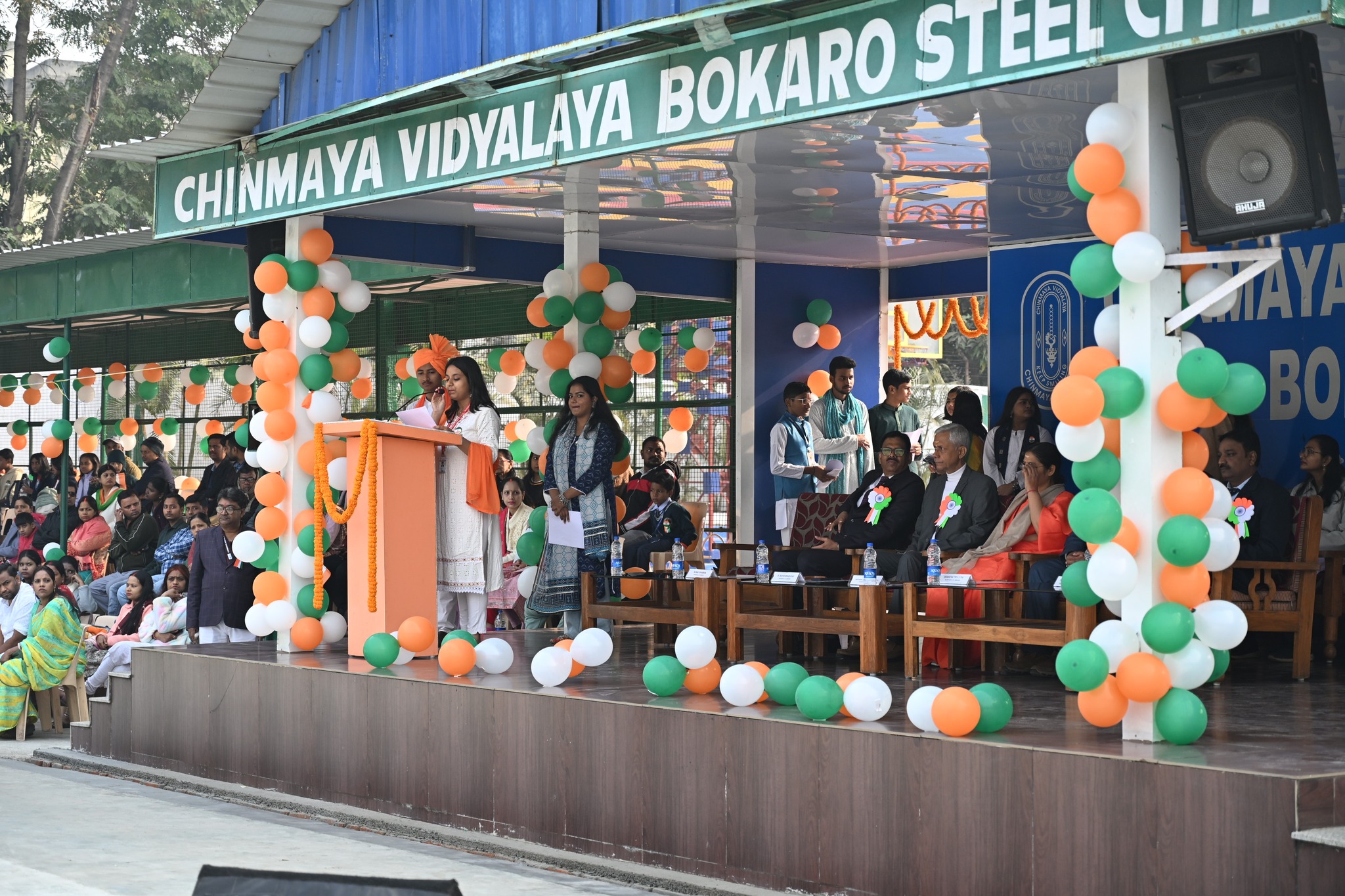 Republic Day 2026 at Chinmaya Vidyalaya Bokaro