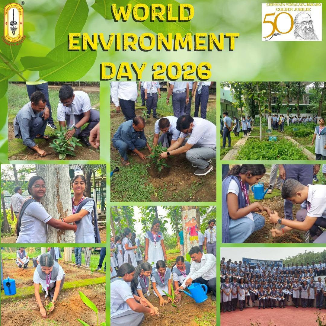 World Environment Day 2026 - Chinmaya Vidyalaya Bokaro
