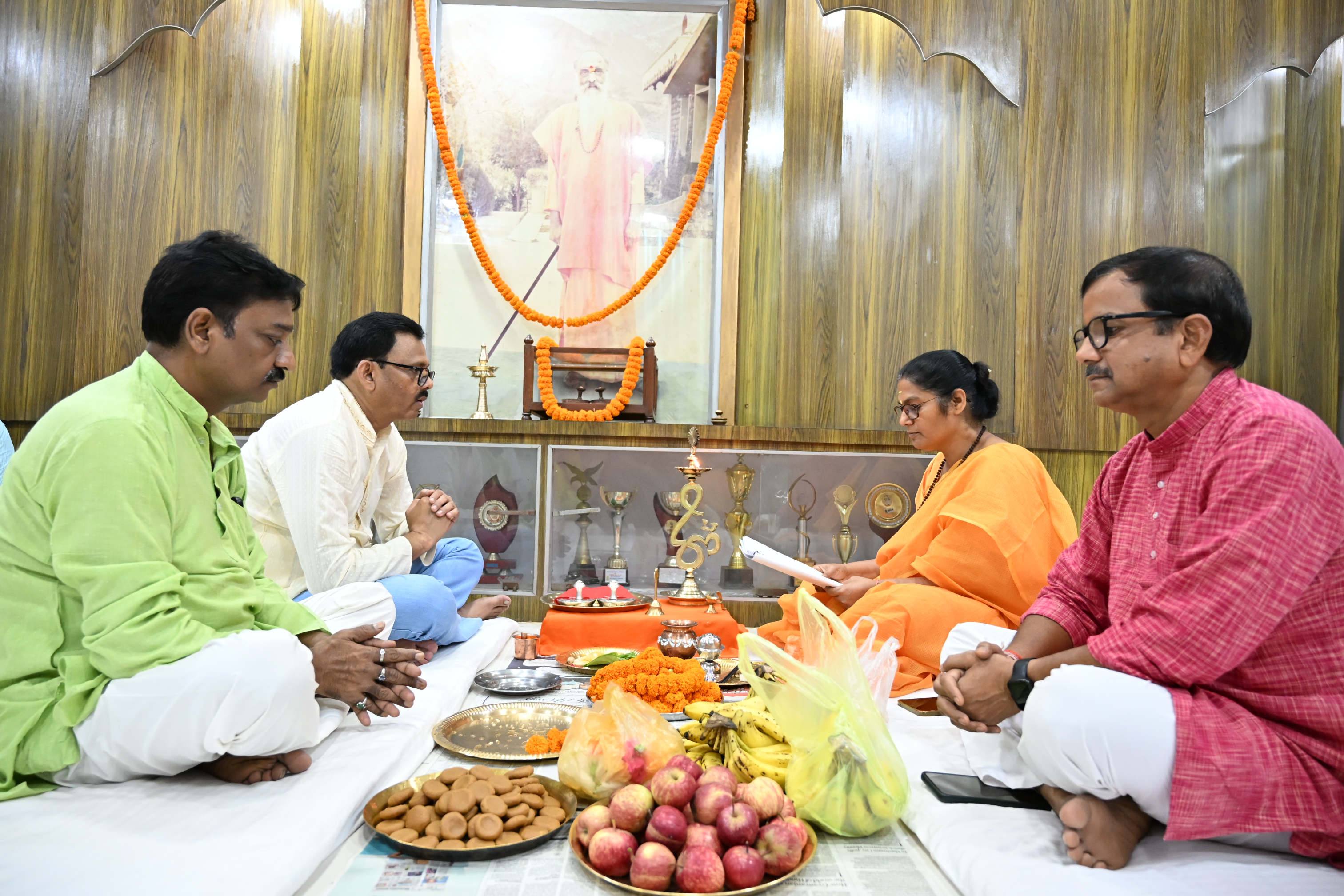 Aradhana Diwas Celebrated at Chinmaya Vidyalaya Bokaro