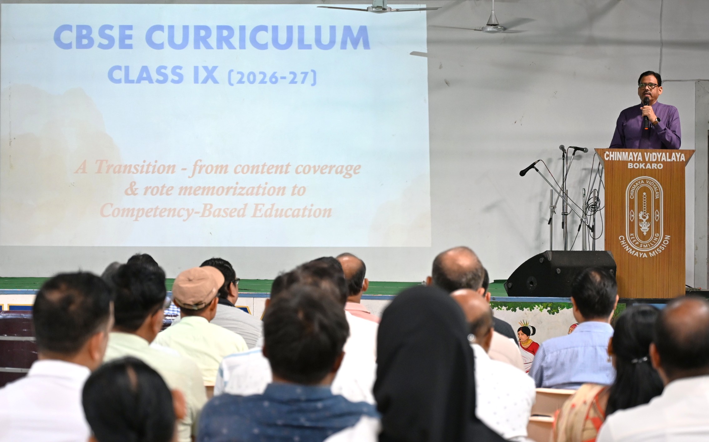 Parents Interaction Session on CBSE's New Academic Framework - Chinmaya Vidyalaya Bokaro