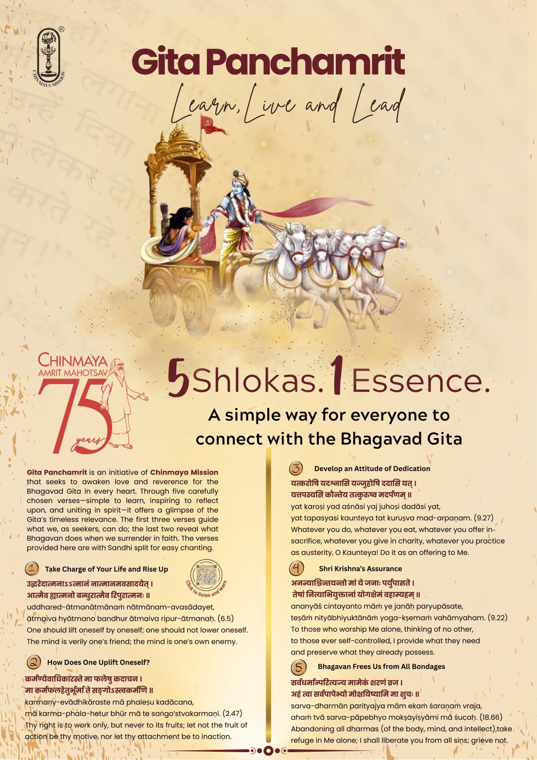 Bhagavad Gita – Chapter 9 | Role Play by Grade 7 Students
