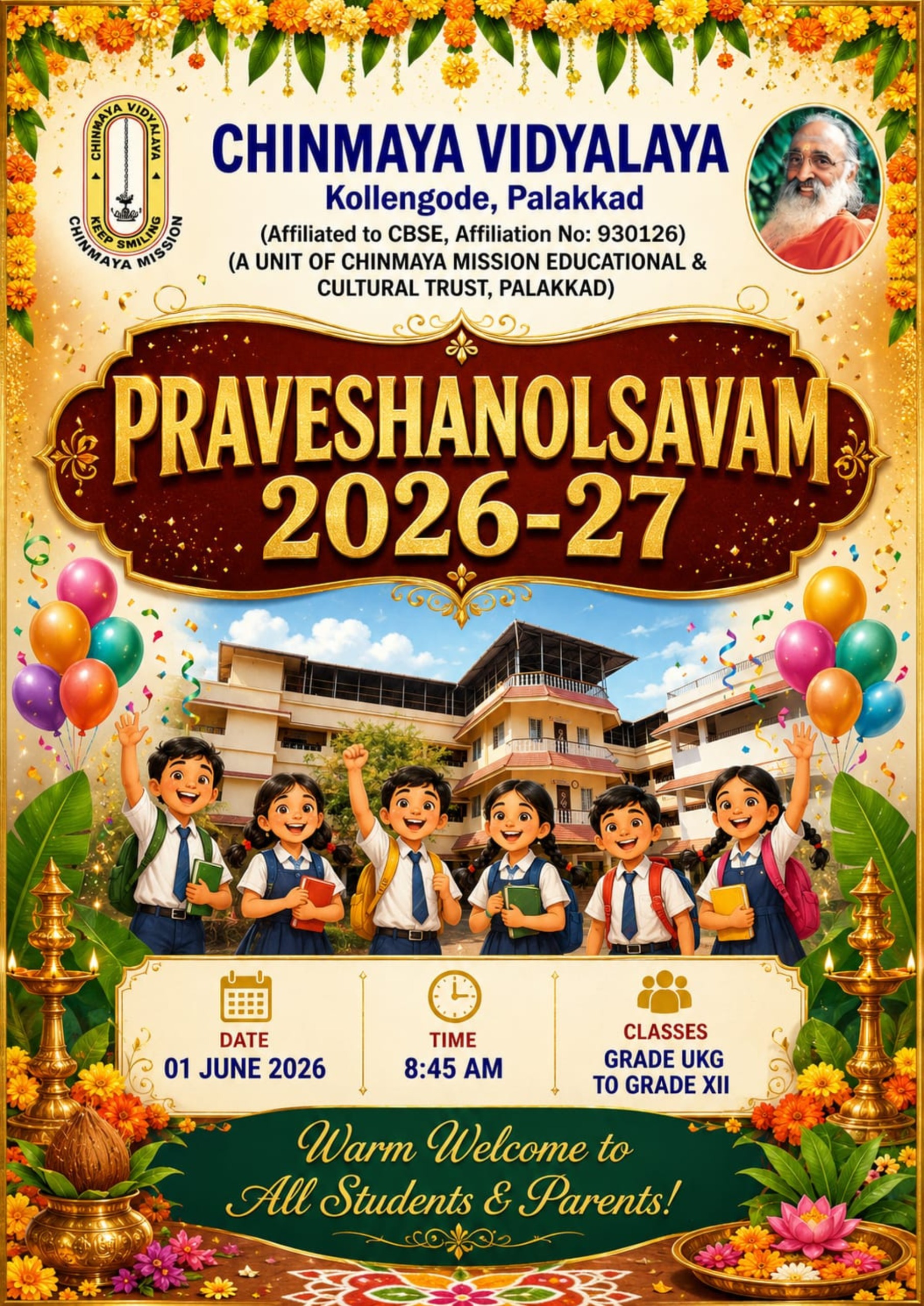 Praveshanolsavam 2026–27: A Grand Welcome to the New Academic Year