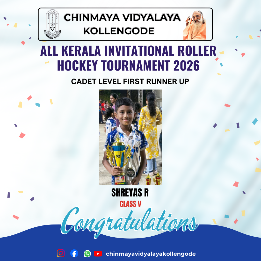 Shreyas R Secures First Runner-Up at All Kerala Invitational Roller Hockey Tournament 2026