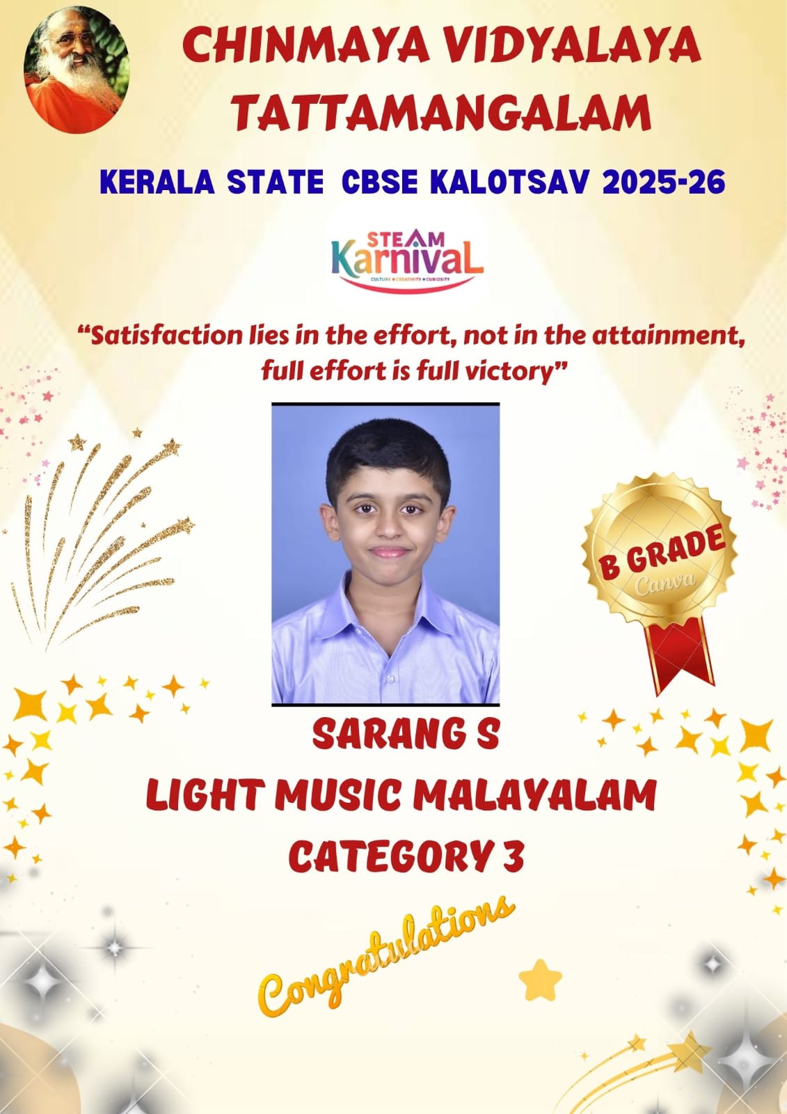 Kerala State Cbse Kalotsav 