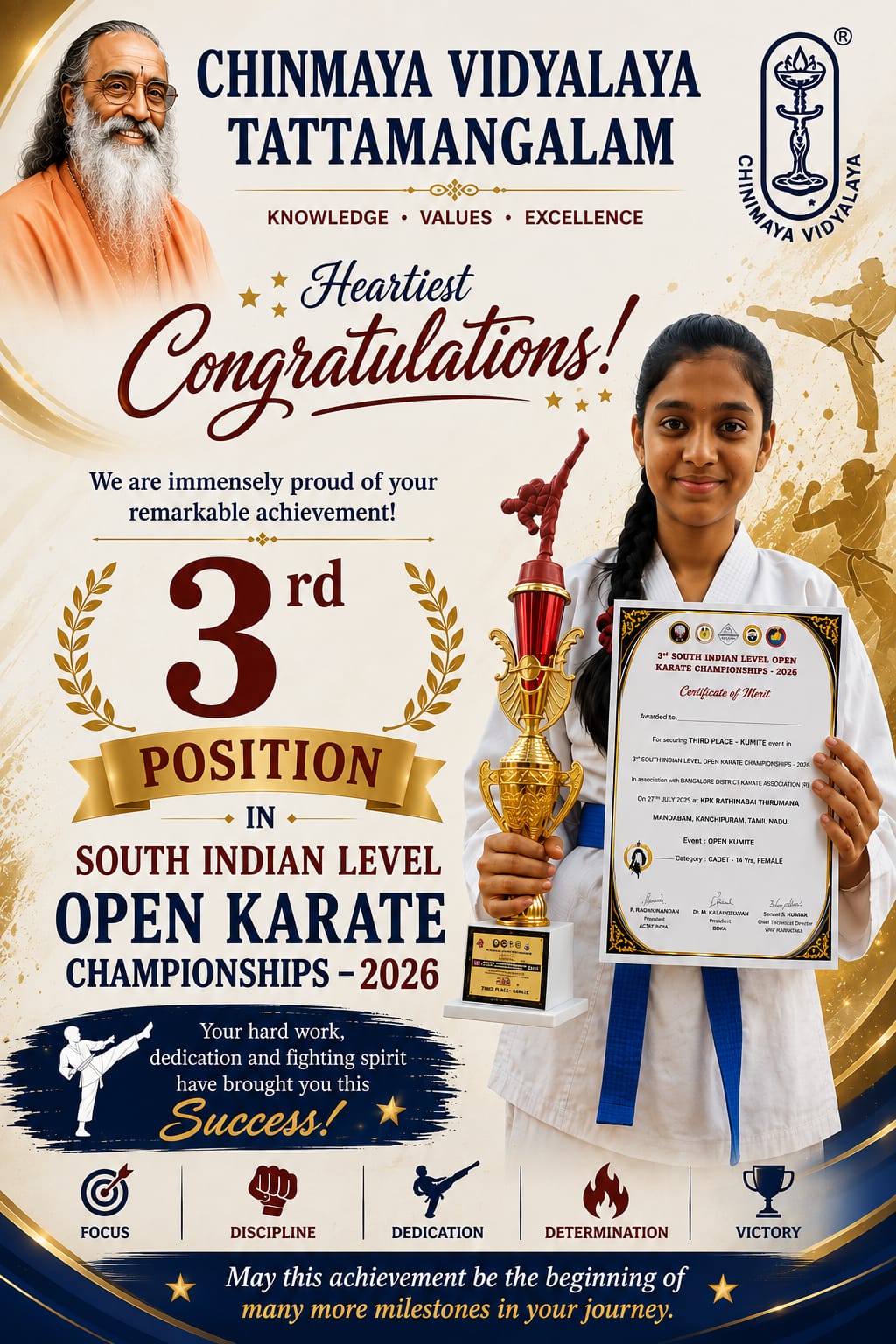  South Indian Level Open Karate Championships 2026